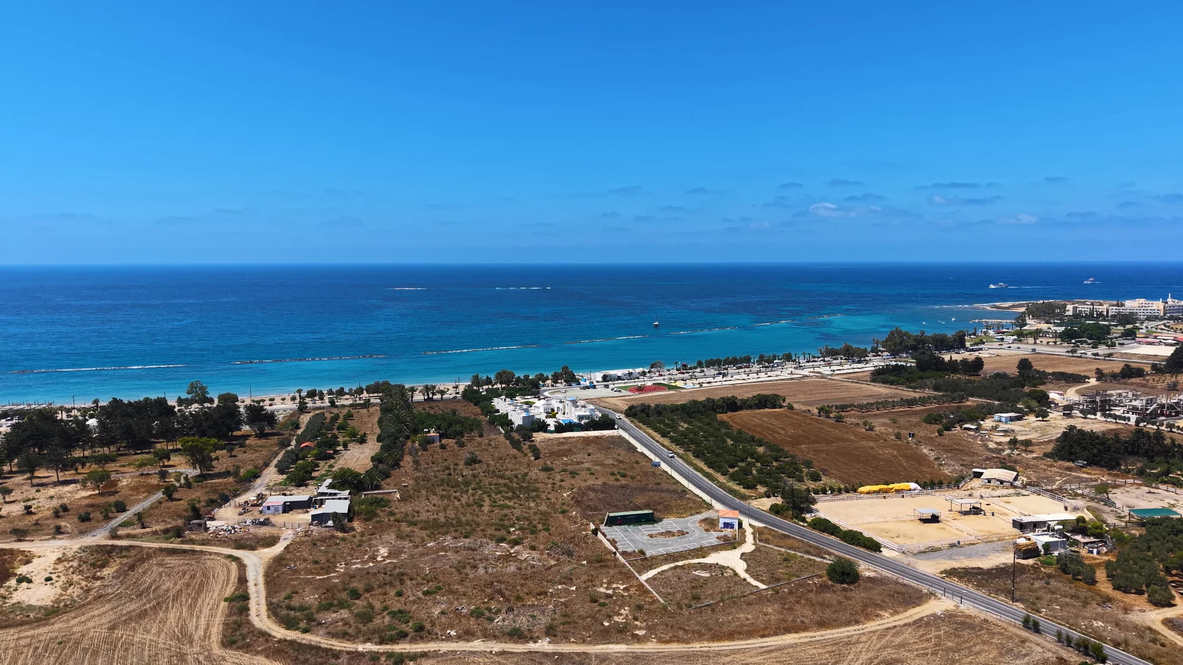Coastline beside Verano